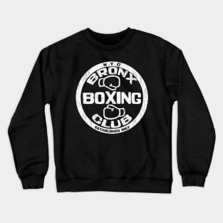 Bronx Boxing Club Squared Circle Distressed Crewneck Sweatshirt